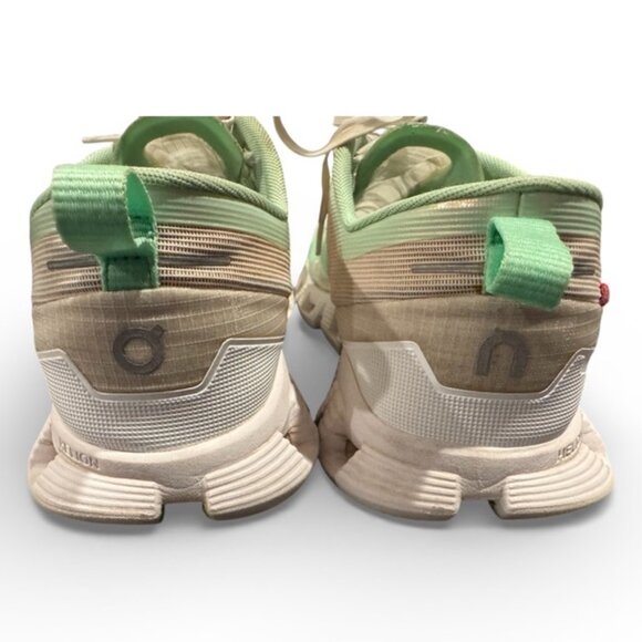 ON Cloud X Shift Running Sneakers – White / Matcha – Women’s Size 9 – Good Cond - Picture 5 of 8